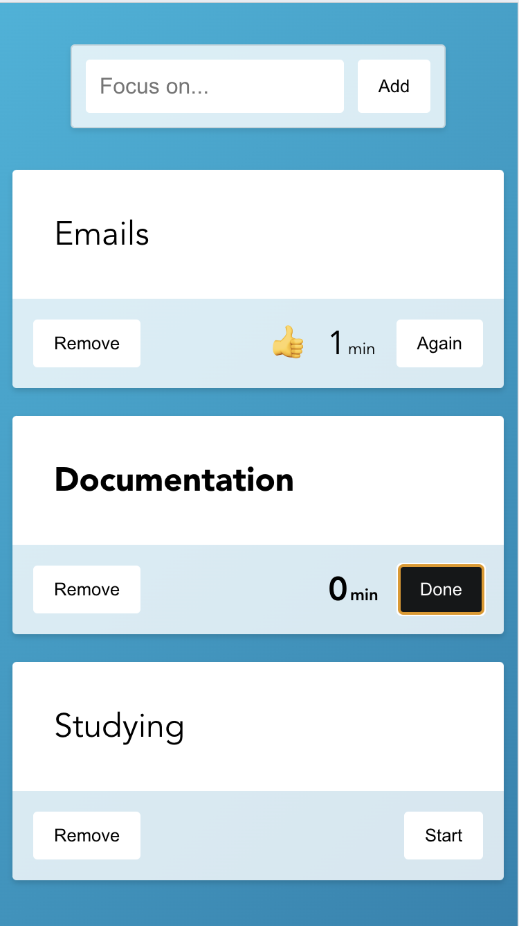 Screenshot of GoDo